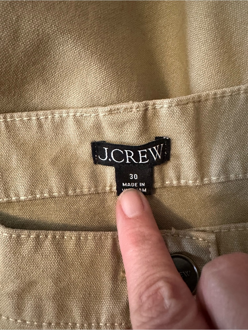 J. Crew Painter Pants in Cotton Canvas Size 30 - Picture 5 of 7